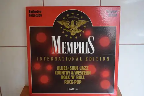 Memphis Int. Edition Komplett " 6 LP Box  , 6 Musikrichtungen , nur Original Aufnahmen in Top Zustand " Klasse Sammlerbox , neuwertig!