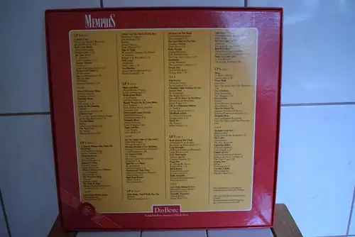 Memphis Int. Edition Komplett " 6 LP Box  , 6 Musikrichtungen , nur Original Aufnahmen in Top Zustand " Klasse Sammlerbox , neuwertig!
