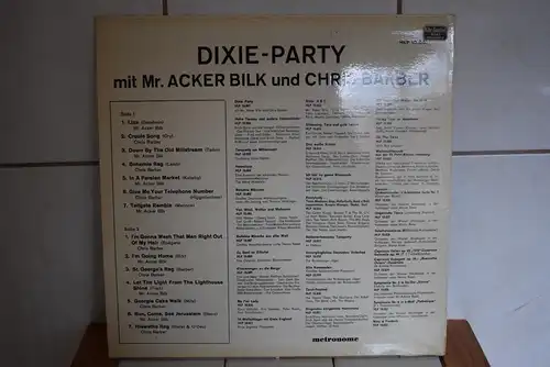 Dixie-Party Mit Mr. Acker Bilk Und Chris Barber