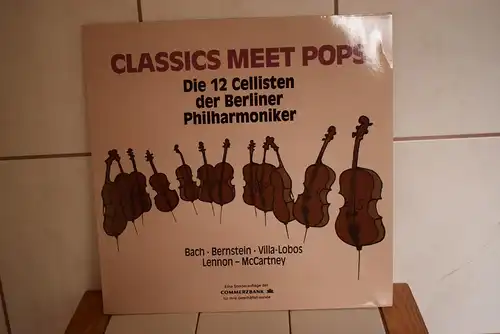 Die 12 Cellisten Der Berliner Philharmoniker, Bach* • Bernstein* • Villa-Lobos* • Lennon - McCartney* – Classics Meet Pops "Kleinserie , absolute Seltenheit"