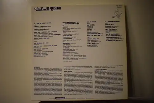  The Blues Legend Vol. 3 " 4 LP Box , klasse Sammlerstück , top Zustand "