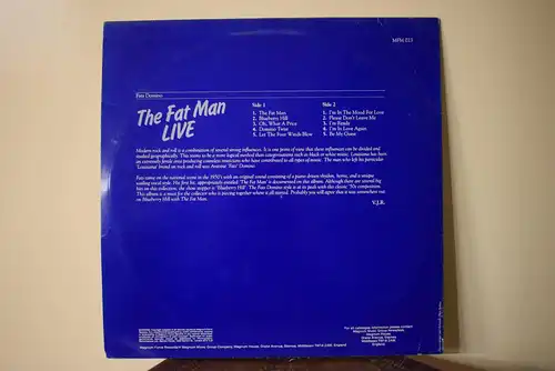      Fats Domino – The Fat Man Live