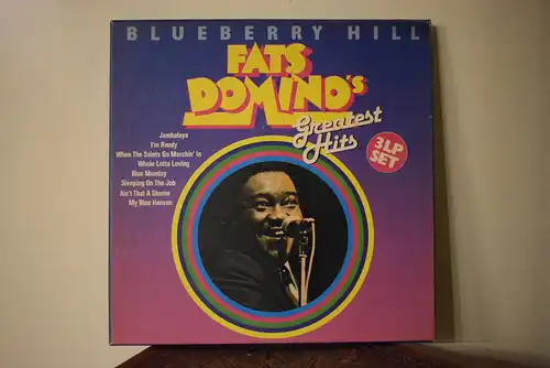 Fats Domino – Blueberry Hill - Greatest Hits "3LP Box , klasse erhalten"
