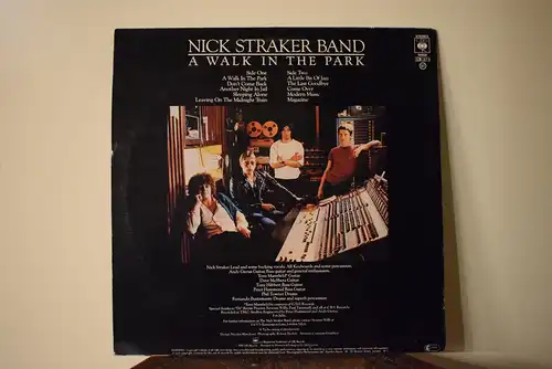 Nick Straker Band – A Walk In The Park