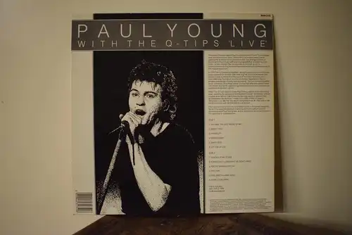 Paul Young And The Q-Tips* – Paul Young With The Q-Tips Live