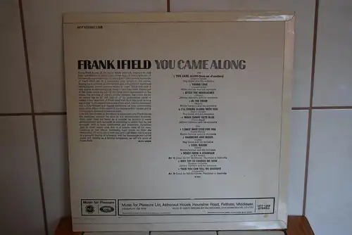Frank Ifield – You Came Along