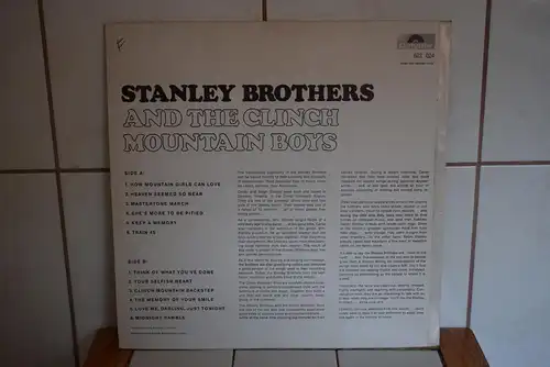 Stanley Brothers And The Clinch Mountain Boys 