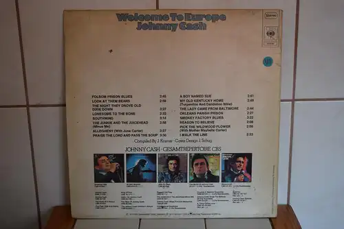 Johnny Cash – Welcome To Europe