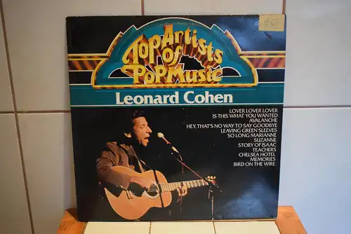 Leonard Cohen – Top Artists Of Pop Music