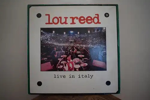 Lou Reed ‎– Live In Italy