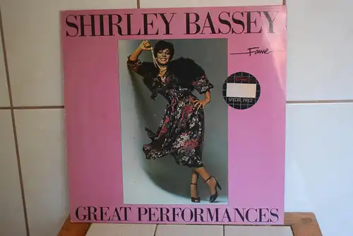 Shirley Bassey ‎– Great Performances