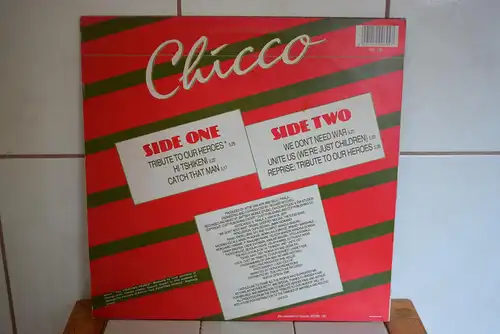 Chicco  ‎– We Don't Need War