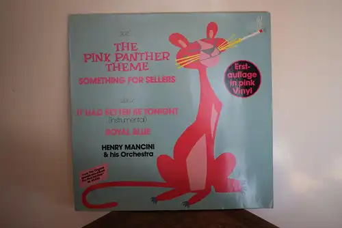 Henry Mancini & His Orchestra* ‎– The Pink Panther Theme " Klasse Sammlerstück , deutsche Erstpressung in Pink Vinyl"