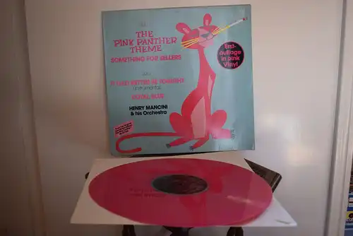 Henry Mancini & His Orchestra* ‎– The Pink Panther Theme " Klasse Sammlerstück , deutsche Erstpressung in Pink Vinyl"