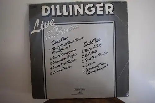 Dillinger ‎– Live At The Music Machine