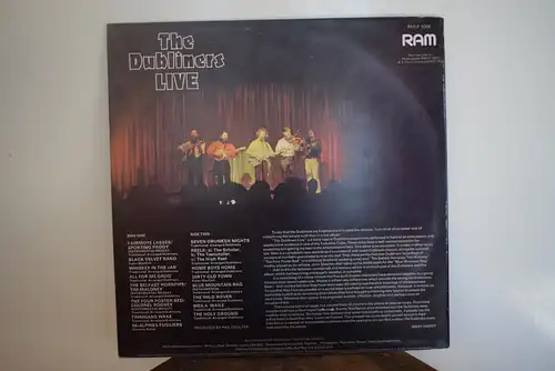 The Dubliners ‎– The Dubliners Live