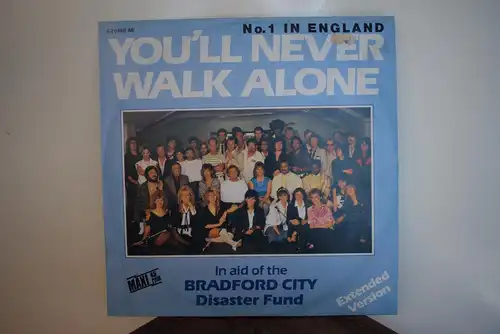 The Crowd  ‎– You'll Never Walk Alone "Schönes Sammlerstück in grünem Vinyl "