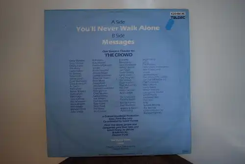 The Crowd  ‎– You'll Never Walk Alone "Schönes Sammlerstück in grünem Vinyl "