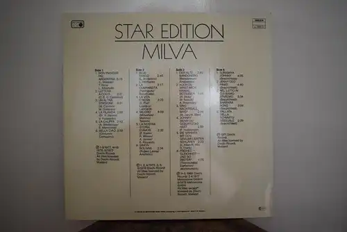 Milva – Star Edition