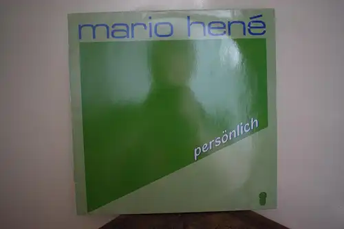  Mario Hené – Persönlich