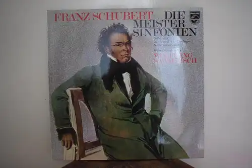 Franz Schubert - Wiener Symphoniker, Wolfgang Sawallisch – Die Meister Sinfonien (Nr. 5 B-Dur - Nr. 8 H-Moll "Unvollendete" - Nr. 9 C-Dur "Große")