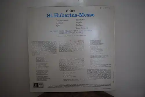 Obry*, Le Cercle Dampierre Et Bien-Allé De Paris, Gabriel Morice ‎– Sankt Hubertus-Messe