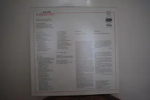  ...Erst Mal Entspannen