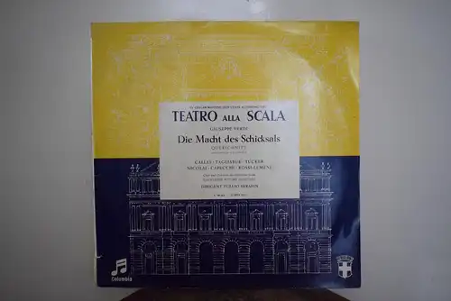 Giuseppe Verdi, Maria Meneghini Callas, Plinio Clabassi, Carlo Tagliabue, Richard Tucker, Elena Nicolai, Nicola Rossi-Lemeni, Renato Capecchi, Rina Cavallari, Dario Caselli, Gino Del Signore, Tullio Serafin, Vittore Veneziani – Die Macht des...