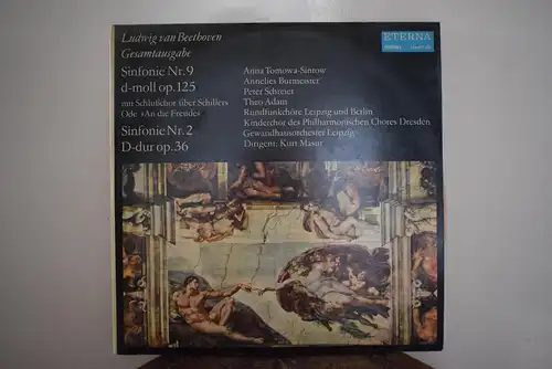 Ludwig van Beethoven, Anna Tomowa-Sintow, Annelies Burmeister, Peter Schreier, Theo Adam, Rundfunkchor Leipzig, Rundfunkchor Berlin, Kinderchor Des Philharmonischen Chores Dresden, Gewandhausorchester Leipzig, Kurt Masur – Sinfonie Nr. 9 D-moll Op....