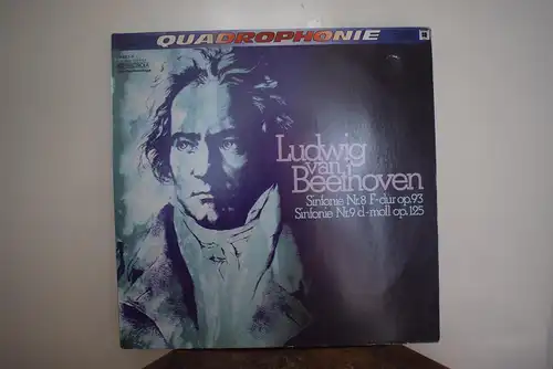 Ludwig Van Beethoven, Philharmonischer Chor München, Münchner Motetten-Chor, Münchner Philharmoniker ‎– Sinfonie Nr. 8 F-dur Op. 93 Sinfonie Nr. 9 D-moll Op. 125