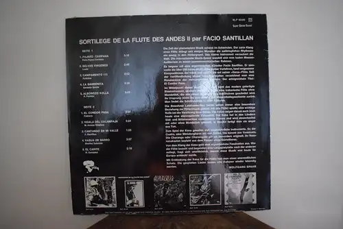 Facio Santillan ‎– Sortilege De La Flute Des Andes Vol 2