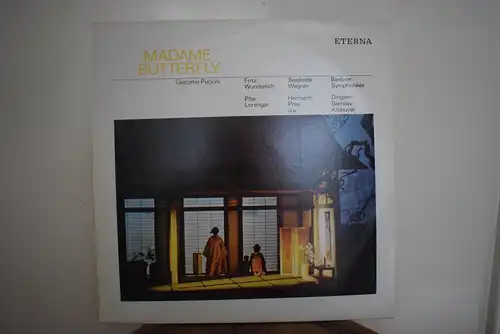 Giacomo Puccini - Fritz Wunderlich, Sieglinde Wagner, Berliner Symphoniker, Pilar Lorengar, Hermann Prey, Berislav Klobucar ‎– Madame Butterfly