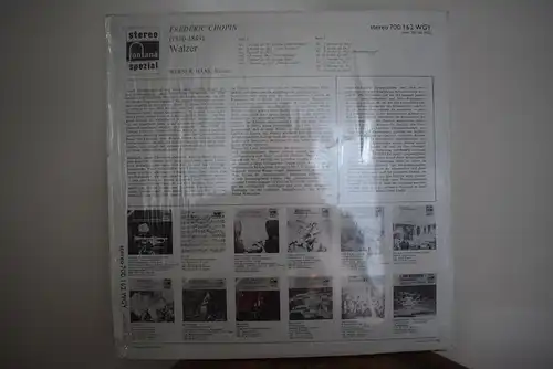 Chopin*, Werner Haas ‎– Walzer