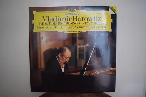 Vladimir Horowitz ‎– The Studio Recordings - New York 1985: Liszt · Scarlatti · Schubert · Schumann · Scriabin