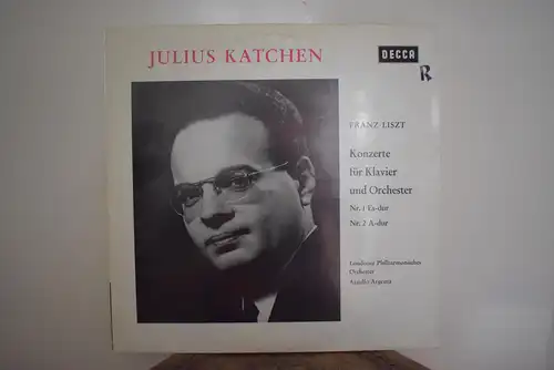 Liszt*, Katchen*, London Philharmonic Orchestra* ∙ Argenta* ‎– Konzerte Für Klavier Und Orchester Nr.1 Es-Dur Und Nr.2 As-Dur