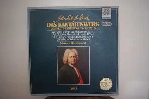 Joh. Sebast. Bach ‎– Das Kantatenwerk = Complete Cantatas = Les Cantates - BWV 1-4 Vol. 1
