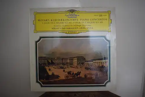 Mozart - Camerata Academica Des Salzburger Mozarteums, Géza Anda – Klavierkonzerte (C-Dur / KV 415 • F-Dur / KV 459)
