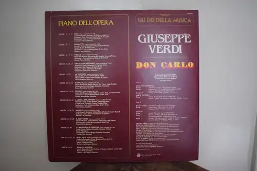 Giuseppe Verdi, Ettore Bastianini, Giulietta Simionato, Sena Jurinac, Cesare Siepi, Eugenio Fernandi, Wiener Philharmoniker, Wiener Staatsopernchor, Herbert von Karajan ‎– Don Carlo (Volume Terzo)