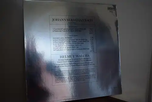 Bach · Walcha ‎– Hi-Fi Orgel " Hochwertige Archiv Aufnahme von 1971 "
