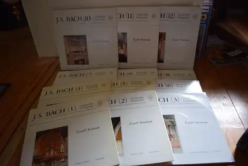 J.S. Bach*, Ewald Kooiman – Orgelwerken = Organworks  1-12 " Hochwertige Serie von 12 Doppel LPs mit den Orgelwerken von J.S. Bach"
