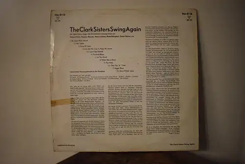 The Clark Sisters  – Swing Again