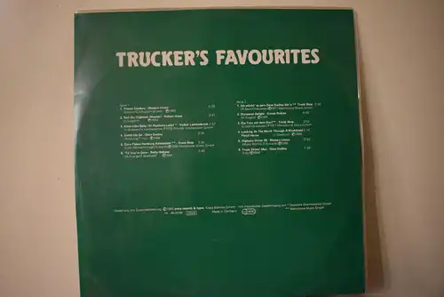 Trucker's Favourites "Schönes Sammlerstück für Truck Fans , Bildplatte "