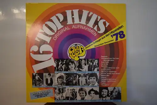 16 Top Hits - Aktuellste Schlager Aus Den Hitparaden November / Dezember '78