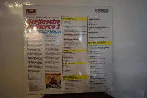 Geräusche In Stereo 2 (Stereo Sound Effects)