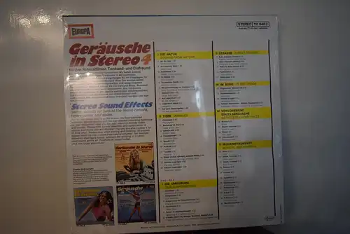 Geräusche In Stereo 4 (Stereo Sound Effects)