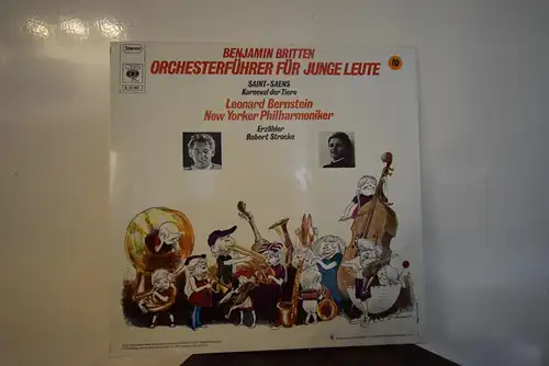 Camille Saint-Saens / Benjamin Britten, Leonard Bernstein - New Yorker Philharmoniker – Karneval Der Tiere / Orchesterführer Für Junge Leute