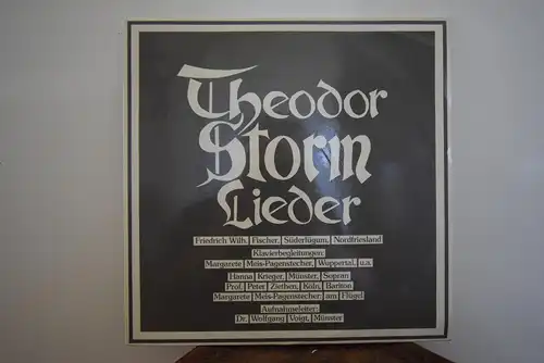 Theodor Storm Lieder