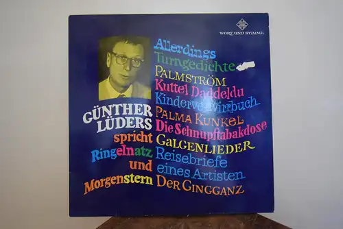 Günther Lüders ‎– Günther Lüders Spricht Ringelnatz Und Morgenstern