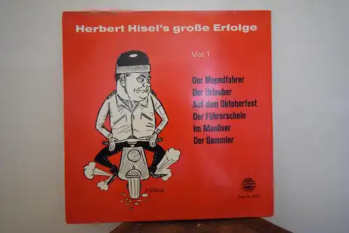 Herbert Hisel ‎– Herbert Hisel's Große Erfolge (Vol.1)