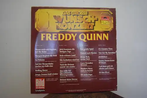 Freddy Quinn – Das Grosse Wunschkonzert